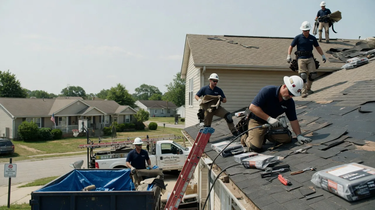 Roof Replacement in Charlestown, IN near me